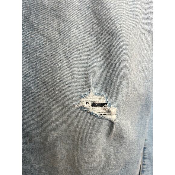 Levi Strauss Levi's High Rise Wide Leg Ankle Jeans Light Wash Denim Size 30 NEW - Picture 9 of 16